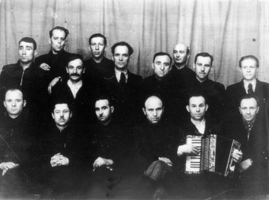 Polscy więźniowie karnego łagru w ZSRR