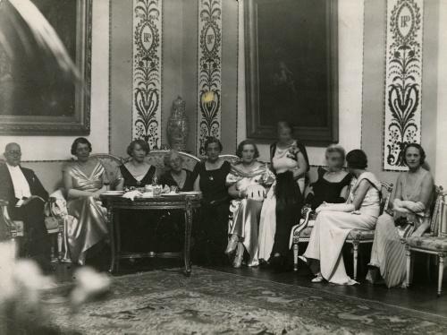 Bal urzędników w gmachu Rady Miejskiej w Warszawie, 1 lutego 1937