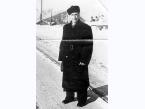 Były więzień sowieckich łagrów Wiktor Jagoda, przebywający na tzw. wolnej zsyłce w Workucie (Komi, ZSRR).