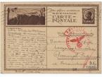 Polscy uchodźcy w Rumunii podczas II wojny światowej. Kartka pocztowa wysłana przez Roberta Wodzińskiego z Rumunii do Zofii Wojciechowskiej w Przemyślu.