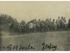 Jeńcy rosyjscy z wyprawy wileńskiej 1. Pułku Szwoleżerów, 4 lipca 1919