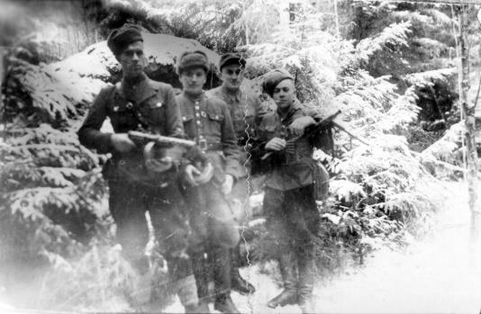 Polscy partyzanci w lasach Wileńszczyzny (ZSRR).