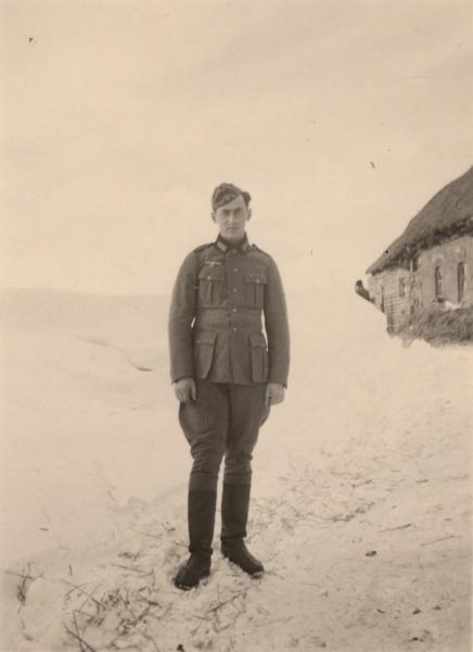 Kapral Wehrmachtu na froncie wschodnim. 
