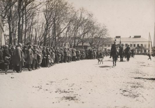 Parada wojskowa z okazji święta 3 Maja 3 maja 1928