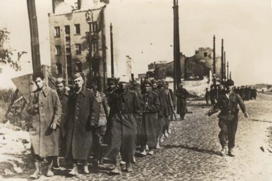 Powstańcy warszawscy w niewoli niemieckiej, we wrześniu 1944