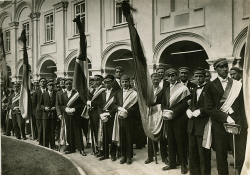 Obchody 350-lecia Uniwersytetu Stefana Batorego w Wilnie, w październiku 1929