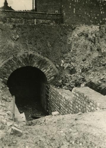 Wejście do schronu niemieckiego, w maju 1944