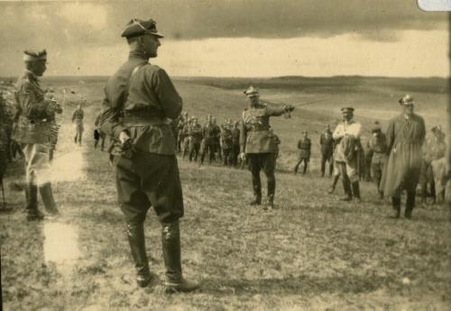 Omówienie ćwiczeń 1. Dywizji Kawalerii, w sierpniu 1926