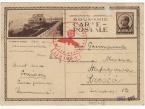 Kartka pocztowa wysłana przez Roberta Wodzińskiego z Rumunii do Marii Stafiejowej w Rzeszowie.