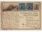 Kartka pocztowa wysłana przez Włodzimierza Wodzińskiego z Rumunii do Marii Stafiejowej z Rzeszowa