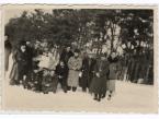 Polscy uchodźcy w Rumunii podczas II wojny światowej. Chór Stanisława Wisłockiego złożony z żołnierzy internowanych w obozie Ocnele Mari.